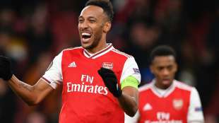 Aubameyang schießt Arsenal ins FA-Cup-Finale