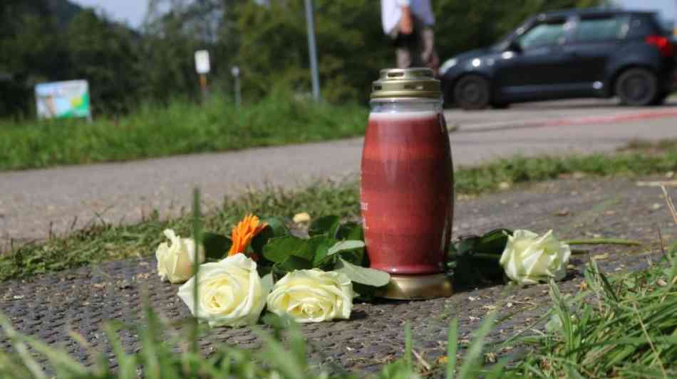 Motorrad erfasst Mutter und zwei Kinder im Allg