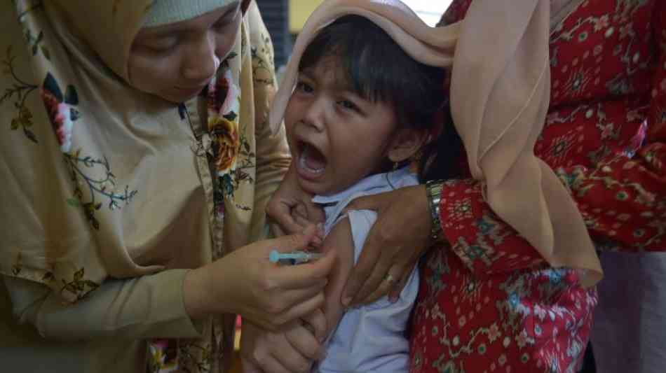 Massenimpfungen in Indonesien gegen Diphterie-Epidemie 
