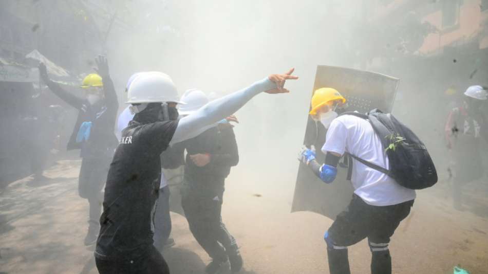Demonstrationen in Myanmar nach Aufruf zum Generalstreik
