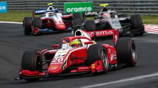 Formel 2: Schumacher in Budapest zweimal Dritter