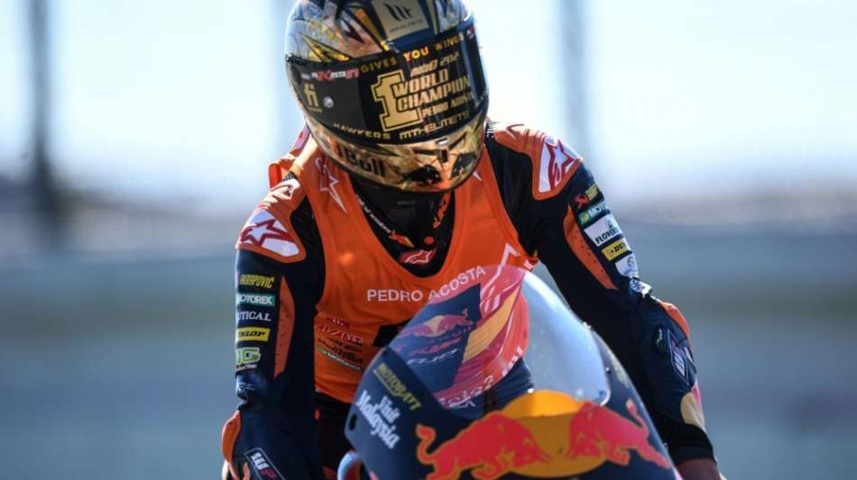 Motorrad: Rookie Acosta neuer Moto3-Weltmeister