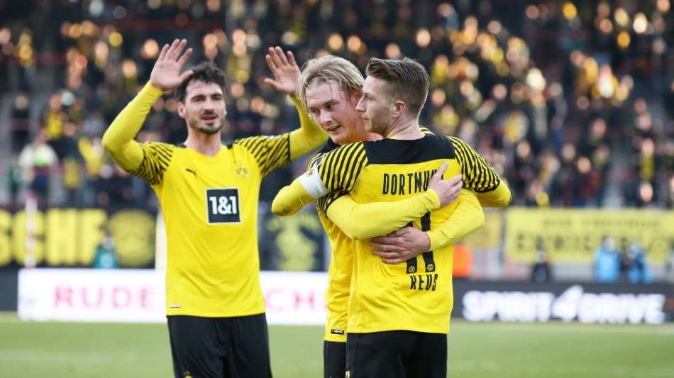 Dank Doppelpacker Reus: BVB nutzt Bayern-Patzer und wahrt Titelchance