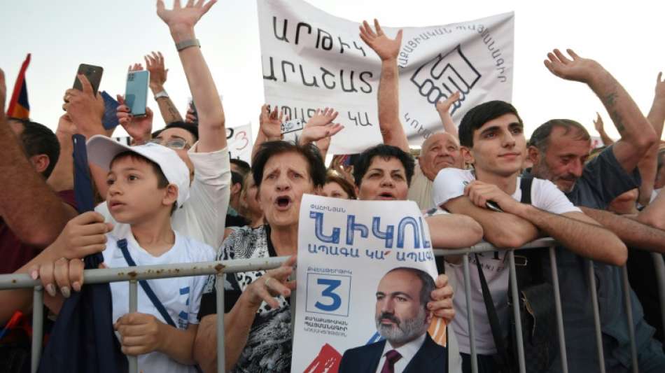 Endspurt im Wahlkampf in Armenien