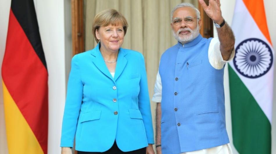 Modi bei Merkel zu deutsch-indischen Regierungskonsultationen