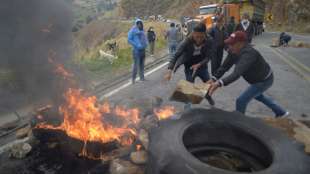 Zusammenst&ouml;&szlig;e in Ecuador bei Protesten gegen hohe Spritpreise