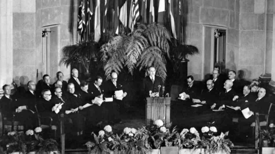 Nato-Außenminister feiern in Washington 70-jähriges Bestehen des Bündnisses