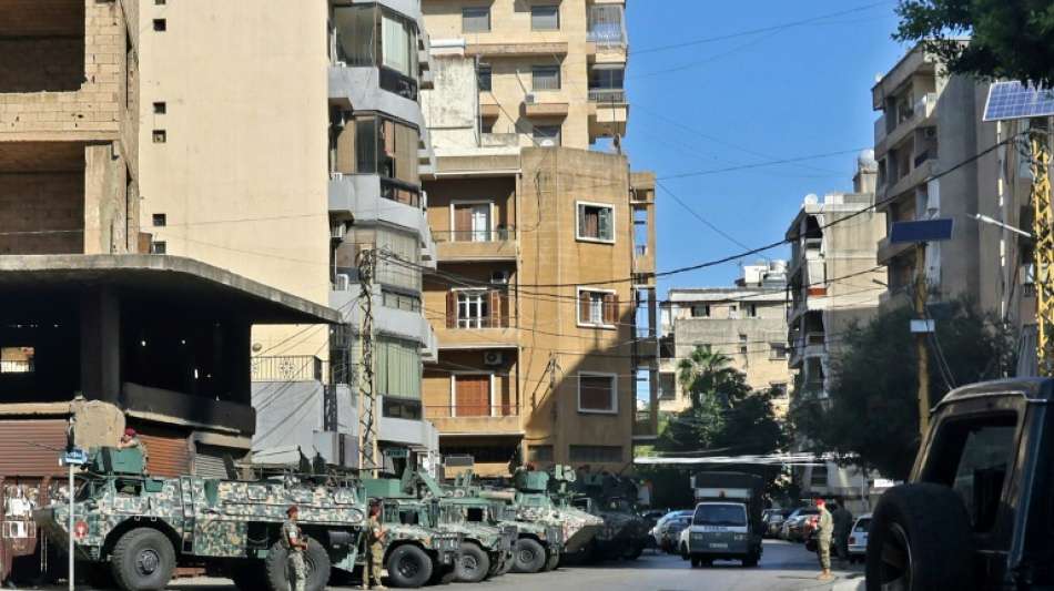 Trauerfeiern f&uuml;r Opfer der schweren Ausschreitungen in Beirut