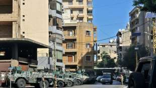 Trauerfeiern f&uuml;r Opfer der schweren Ausschreitungen in Beirut