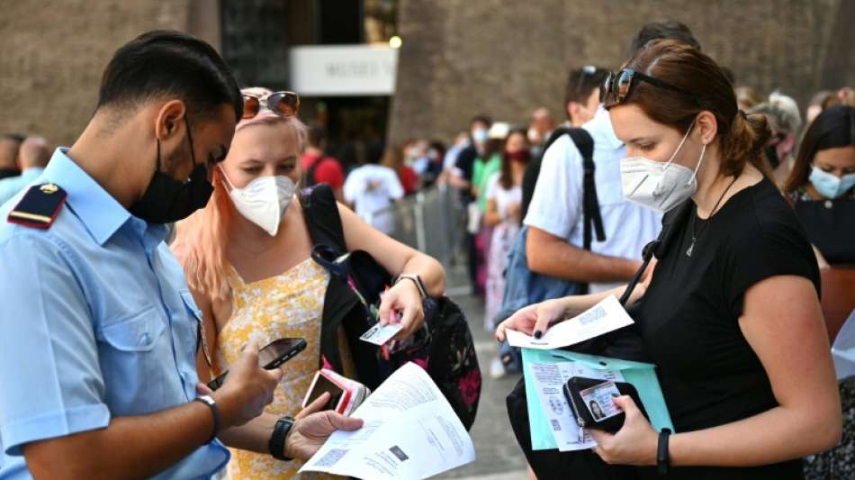 Italien f&uuml;hrt den Corona-Gesundheitspass f&uuml;r Museen und Restaurants ein