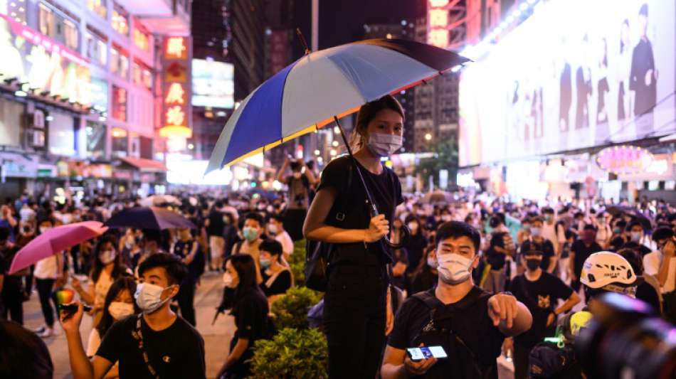 Proteste in Hongkong dauern während Merkels China-Besuch an