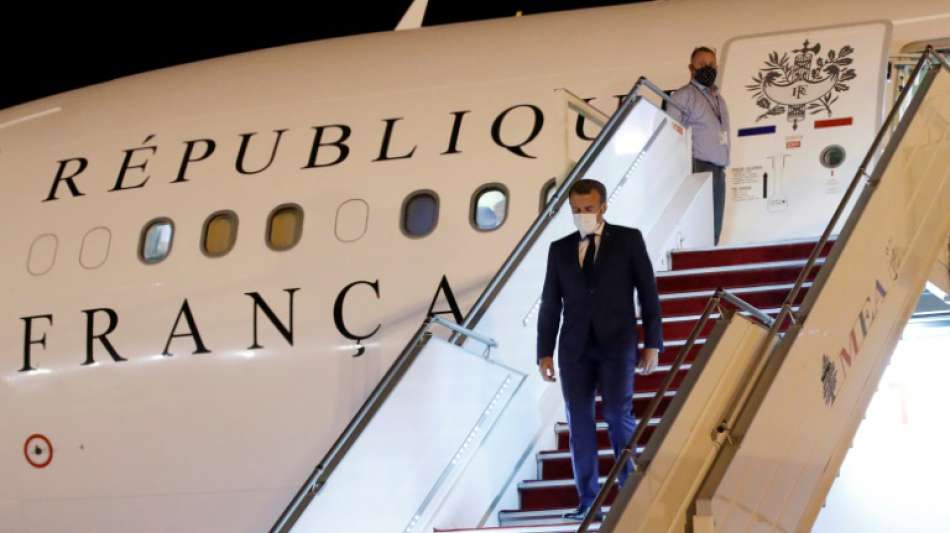 Frankreichs Präsident Macron erneut im Libanon zu Besuch
