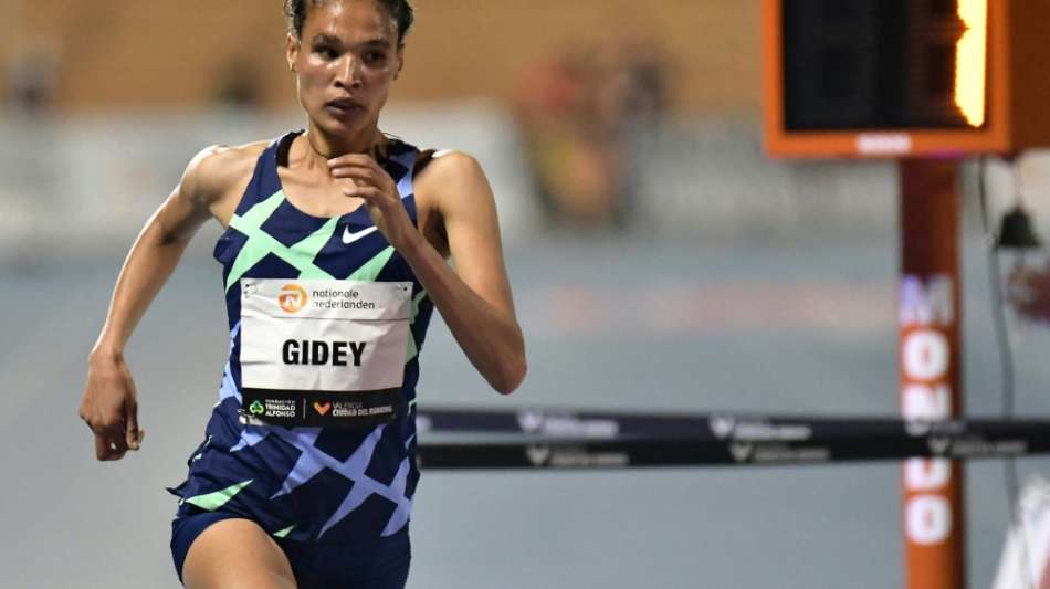 Gidey knackt zwei Tage alten 10.000-Meter-Weltrekord