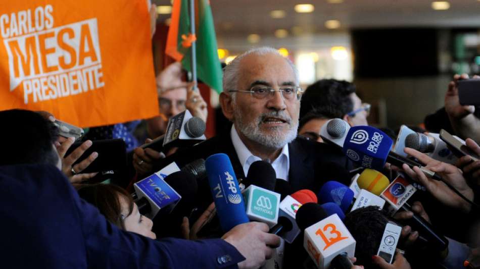 Bolivianischer Oppositionskandidat erhebt Vorwürfe gegen Präsident Morales