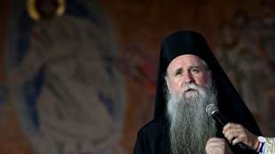 Protest gegen Einf&uuml;hrung von serbisch-orthodoxem Kirchenoberhaupt in Montenegro