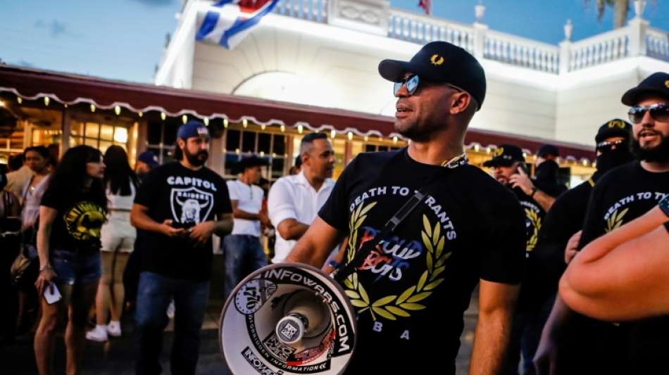 "Proud Boys"-Anführer  zu fünf Monaten Gefängnis verurteilt