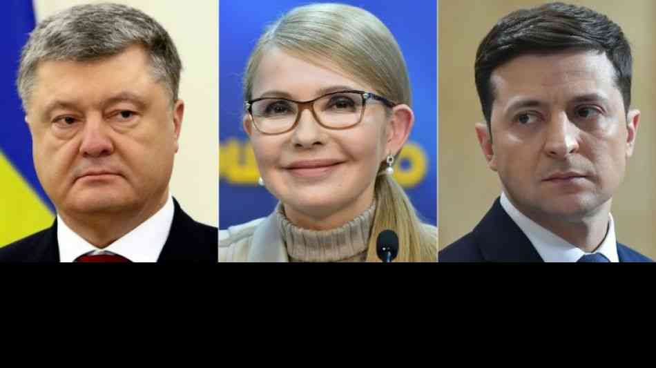 Komiker Selenski geht als Favorit in ukrainische Präsidentschaftswahl