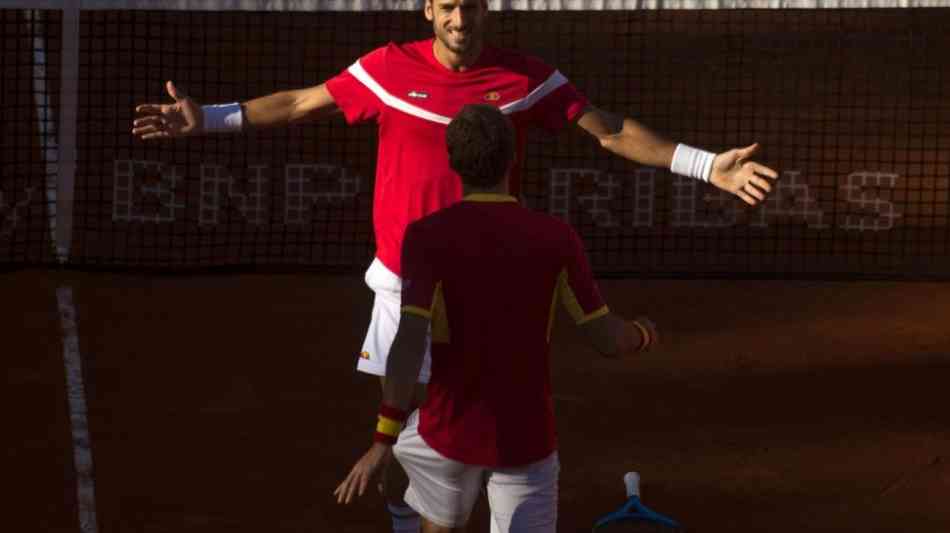 Tennis - Davis Cup: Spanien weiterhin auf Kurs Viertelfinale