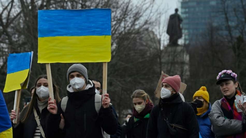 Gro&szlig;demonstration gegen Ukraine-Krieg in Hamburg