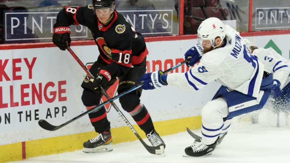 Eishockey: Shootingstar Stützle mit Sieg bei NHL-Debüt