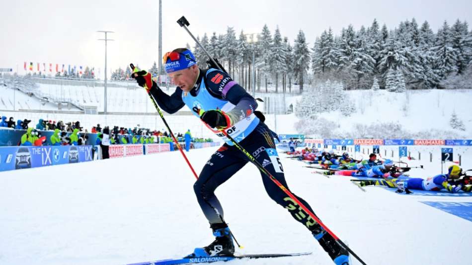 Rees und Lesser mit Top-Ergebnissen in der Verfolgung von Oberhof