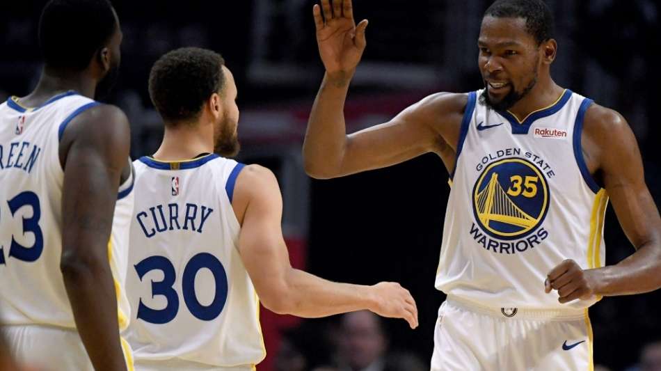 Überragender Durant führt Warriors ins Play-off-Viertelfinale