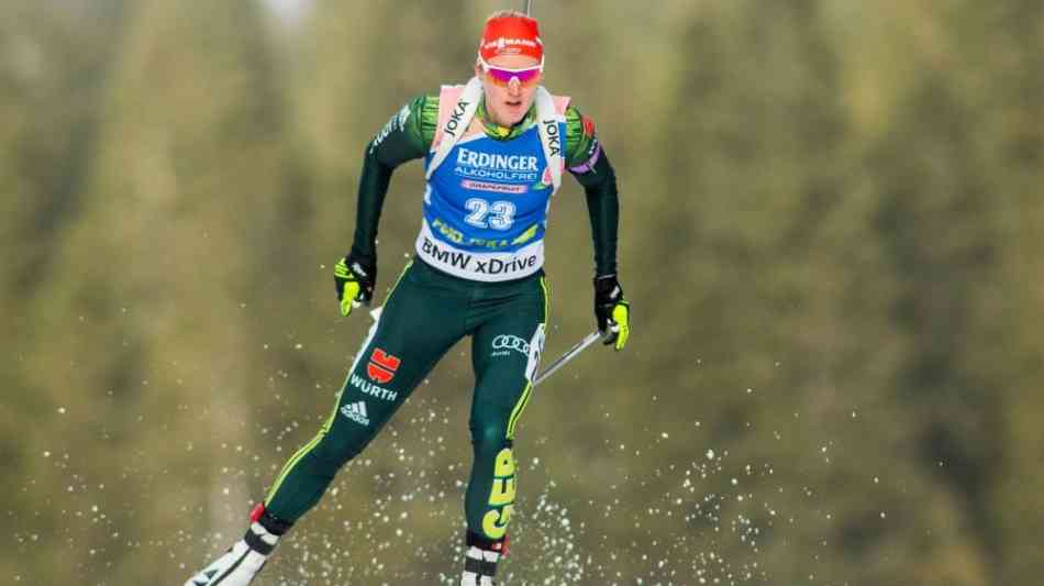 Biathlon-Weltmeisterin Herrmann verzichtet auf Einzel - Dahlmeier dabei