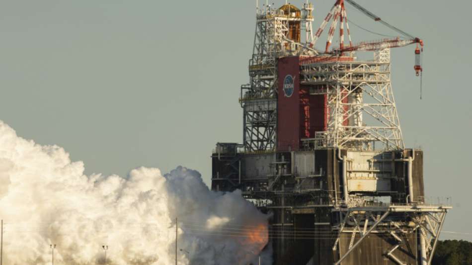 Nasa bejubelt erfolgreichen Test von Raketen-Triebwerken f&uuml;r neues Mondprogramm
