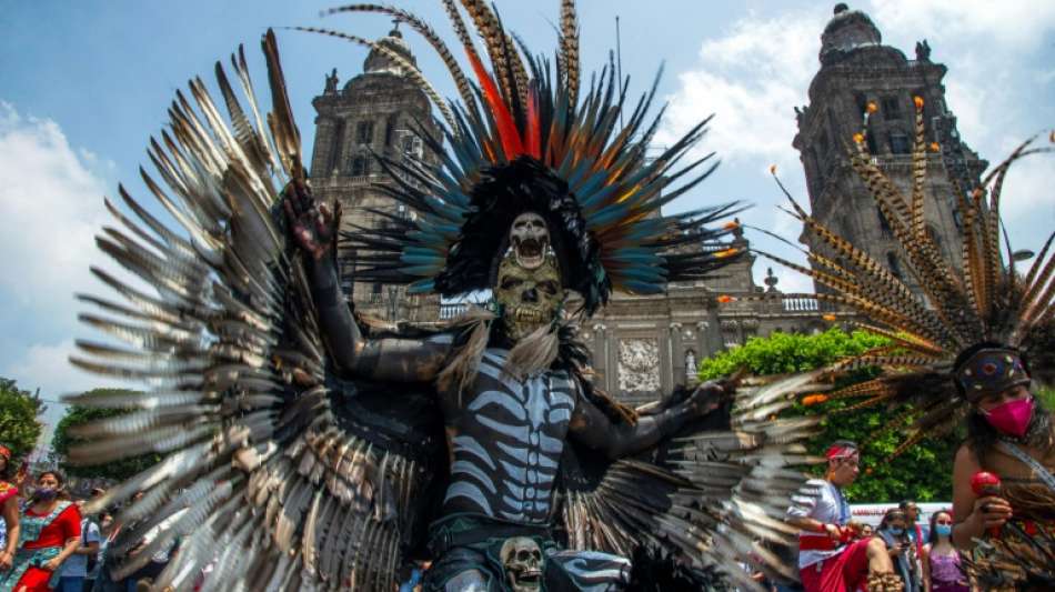 Mexikaner gedenken der Zerst&ouml;rung des Azteken-Reichs vor 500 Jahren