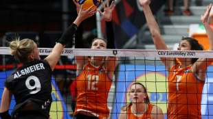 Volleyballerinnen scheitern im EM-Achtelfinale