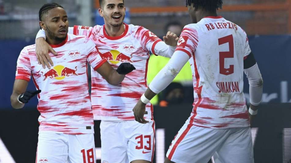 Joker Nkunku schie&szlig;t Leipzig zum sp&auml;ten Sieg