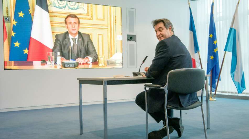 S&ouml;der und Macron machen bei Corona Druck auf die EU