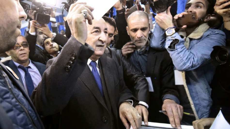 Ex-Regierungschef Tebboune gewinnt Präsidentschaftswahl in Algerien
