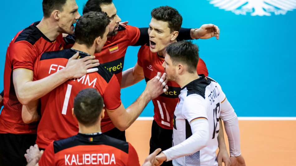 Olympia-Qualifikation: Deutsche Volleyballer vor Halbfinaleinzug