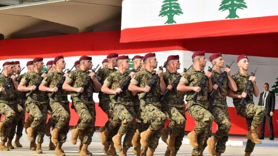 Französische Regierung: Rund 20 Staaten sagen Hilfen für Libanons Armee zu
