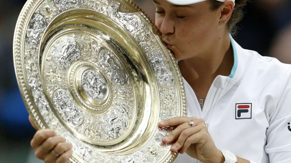 Barty nach Wimbledonsieg demütig: "Wichtiger, ein guter Mensch zu sein"