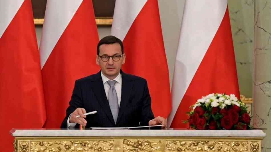 Ex-Banker Morawiecki als polnischer Regierungschef vereidigt