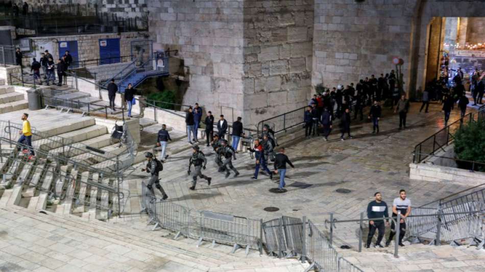 Schwerste Zusammenstöße in Jerusalem seit mehreren Jahren