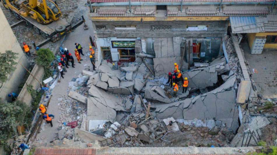 Mindestens 29 Tote nach Einsturz von Restaurant in Nordchina