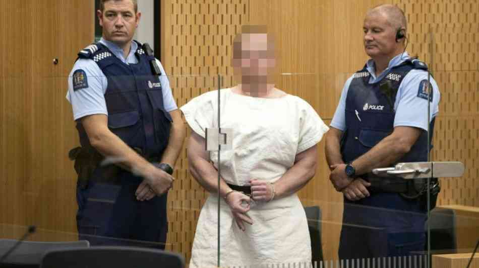 Mutmaßlicher Attentäter von Christchurch will sich vor Gericht selbst verteidigen
