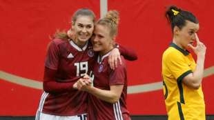 Tor und Vorlage: Brand beim Traumdebüt für DFB-Frauen nur kurz nervös