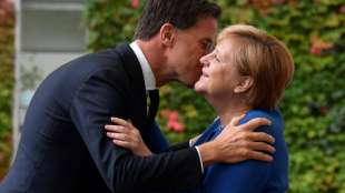 Merkel empfängt niederländischen Ministerpräsidenten Rutte in Berlin