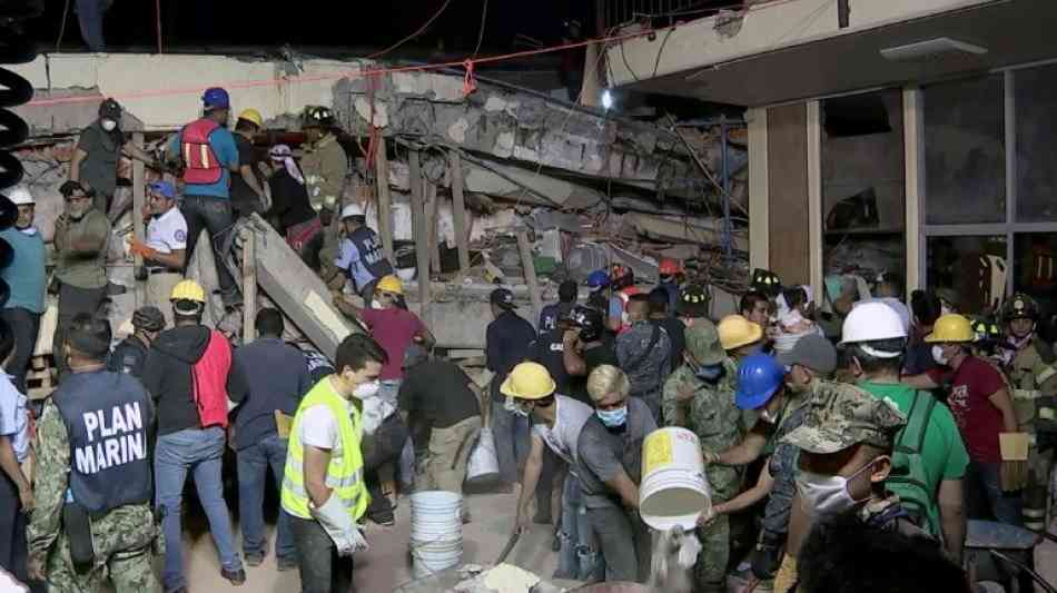 Katastrophe: Über 235 Menschen bei Erdbeben in Mexiko getötet