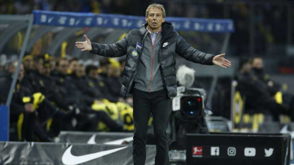Klinsmann verpasst Befreiungsschlag mit Hertha