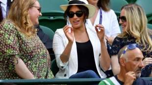 Meghan schaut Freundin Serena in Wimbledon zu