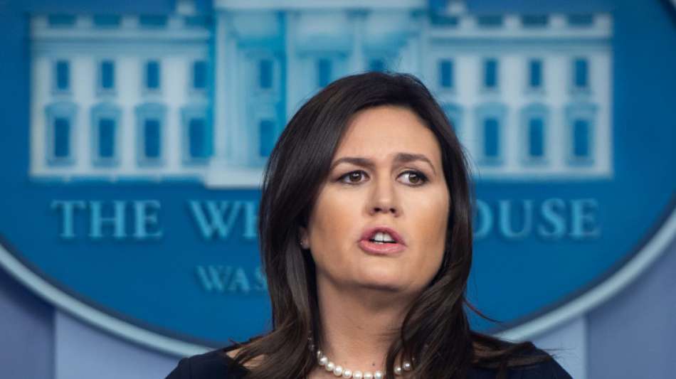 Ex-Trump-Sprecherin Sanders entschuldigt sich bei Biden über Stotterer-Witz