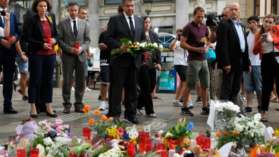 Außenminister Gabriel verurteilt Anschlag in Barcelona scharf