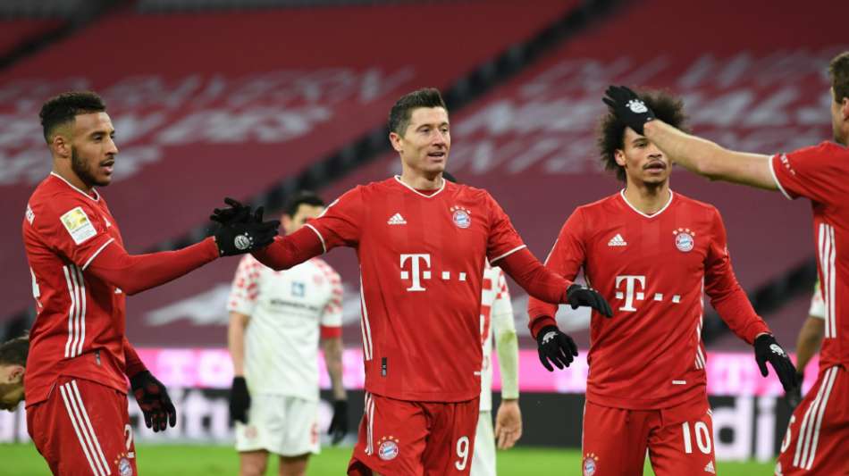 5:2 nach 0:2: Bayern ringen freche Mainzer nieder