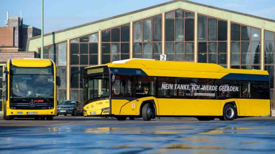 Berliner Busse fahren künftig mit Strom