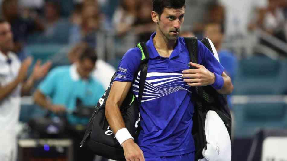 Djokovic scheitert überraschend im Achtelfinale von Miami